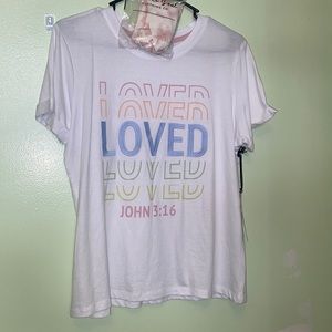 Sweet Soul Plus John 3:16 Love T shirt